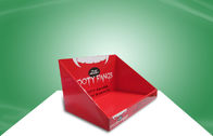 Recyclable красный сильный Countertop картона показывает зубы - протектор