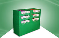 Зеленый дисплей паллета картона для продуктов Skincare с 6 подносами