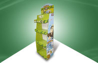4 - выставочные витрины картона полки, розничный картон показывают игрушки плюша продвижений
