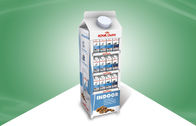 Молоко - коробка - сформируйте стеллажи для выставки товаров картона справьтесь выставочная витрина для молока