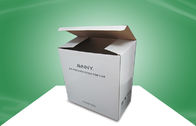 Белизна рециркулировала картонные коробки бумаги упаковывая для плавая дисплея, UV покрытия