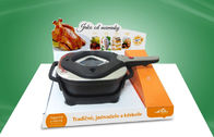 Дисплей Countertop картона промотирования выделяющийся в продуктах Cookware