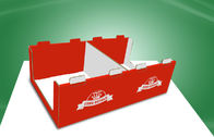 Высокая эффективная коробка дисплея подноса попкорна PDQ картона/картона Countertop