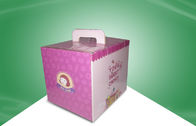 Малая Recyclable упаковка еды гофрированной бумаги кладет OEM/ODM в коробку с листом ЛЮБИМЧИКА