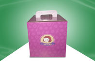Малая Recyclable упаковка еды гофрированной бумаги кладет OEM/ODM в коробку с листом ЛЮБИМЧИКА