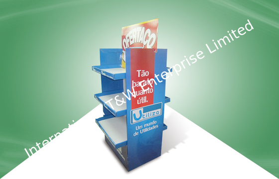 Купить Пол стоя дисплеи картона POS online manufacture