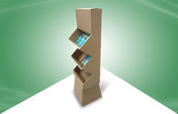 ОЭМ 3 - дисплеи картона Пос клетки для КД &amp; книг, уникального дизайна