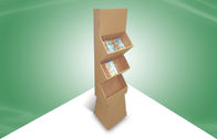 ОЭМ 3 - дисплеи картона Пос клетки для КД &amp; книг, уникального дизайна