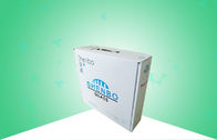 Коробки гофрированной бумаги упаковывая, пластиковая подарочная коробка ручки с лоснистым финишем