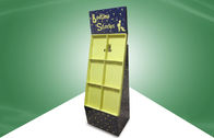 Блок индикатора конюшни свободный стоящий, стеллажи для выставки товаров пола картона Recyclable