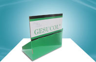 ODM OEM коробок дисплея Countertop картона UV зеленого цвета покрытия Recyclable