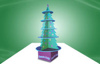 Рециркулированная стойка дисплея конструкции рождественской елки дисплеев картона POS для деталей малыша