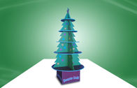 Рециркулированная стойка дисплея конструкции рождественской елки дисплеев картона POS для деталей малыша