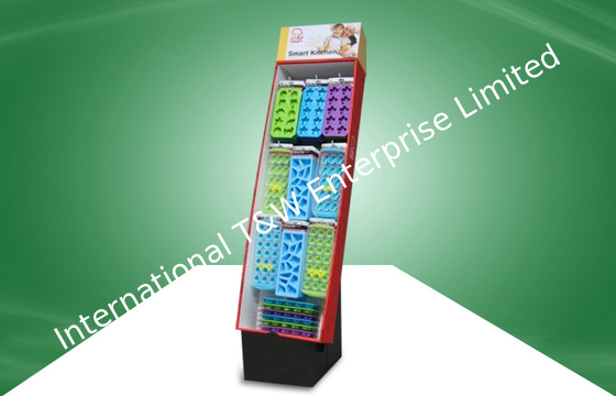 Купить Устоичивые подгонянные дисплеи картона POS Kitchenware с крюками online manufacture