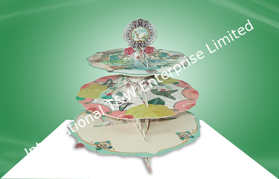 Купить 3 Standees картона торта яруса, Countertop стоят вверх дисплей online manufacture
