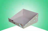 дисплей recyclable картона 100% встречный для продажи пусковых площадок хлопка макияжа киски здравствуйте