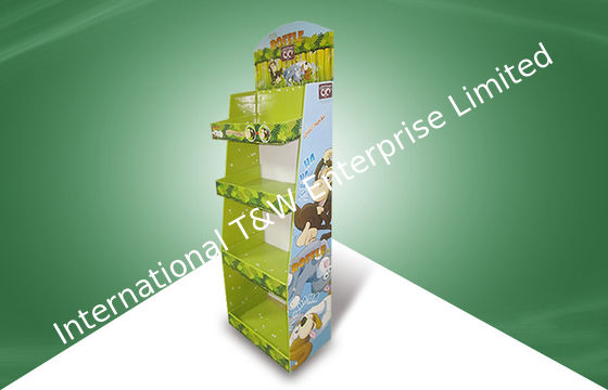 Хорошая цена. 4 - выставочные витрины картона полки, розничный картон показывают игрушки плюша продвижений онлайн