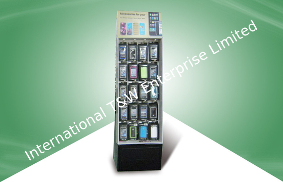 Хорошая цена. Стойки дисплея пола продукта картона магазина с крюком для Ipone/Ipad онлайн