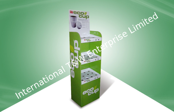 Хорошая цена. Лакирующ или Календаринг 3 дисплеи попа картона полки используемые в кружках/чашках онлайн