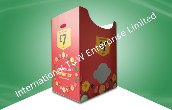 Хорошая цена. Поверхность слоения Матт ящиков сброса дисплея картона футбола для событий кубка мира онлайн