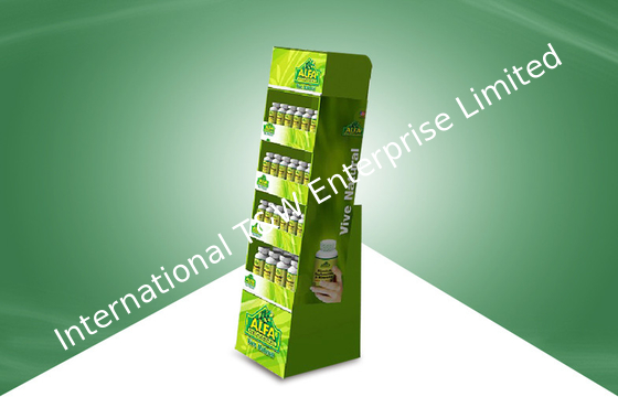 Хорошая цена. Картон 4 полок свободный стоящий показывает офсетную печать Эко дружелюбную Кмкы онлайн