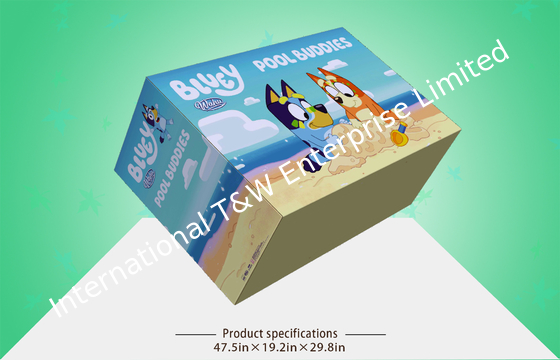 Половинный паллет 350gsm CCNB гофрировал упаковывая SGS коробок для игрушек